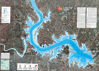 Lake Lbj Fishing Map Lcra Maps | Highland Lakes